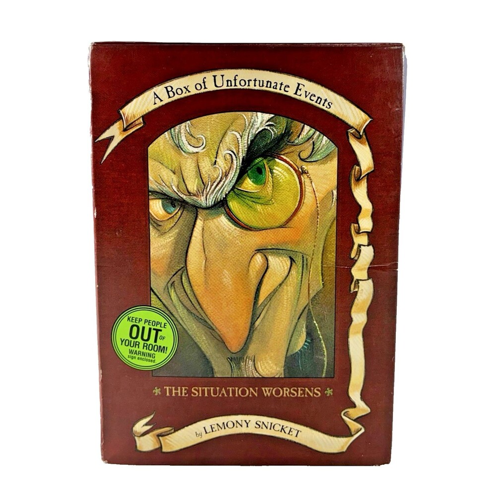 A Box of Unfortunate Events: The Situation Worsens Book 4-6 Vintage 2002